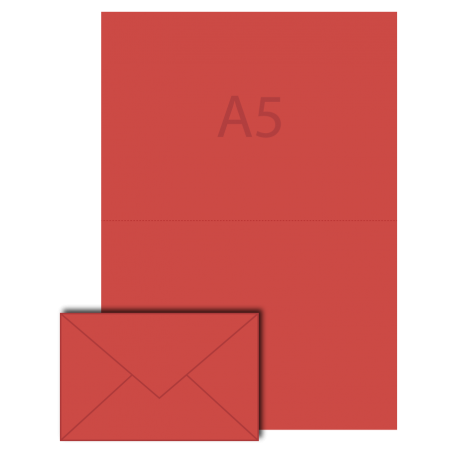 Enveloppes + bulletins de vote couleur dans un pack assorti.